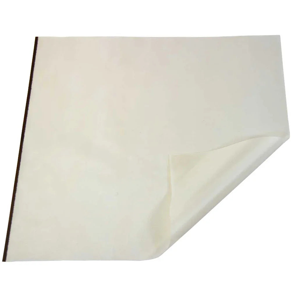 Smooth, cream-colored silicone sheet with a slightly glossy finish, ideal for heat transfer applications in the PixMax PRESStige Bundle