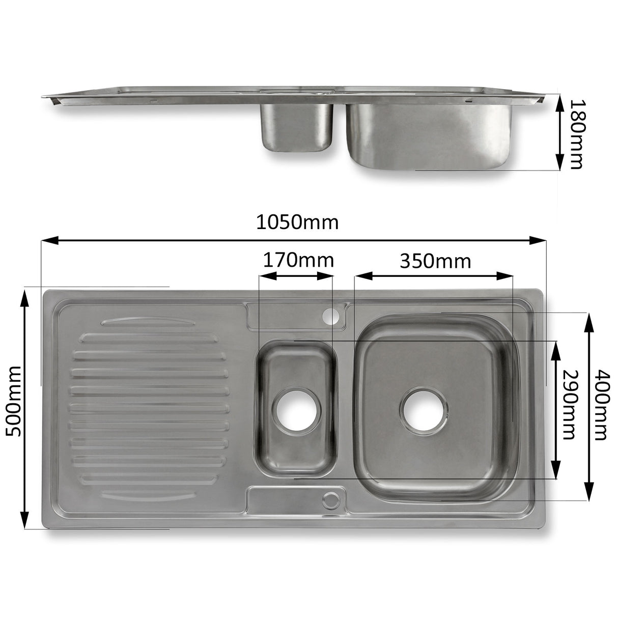 Premium Stainless Steel Kitchen Sink