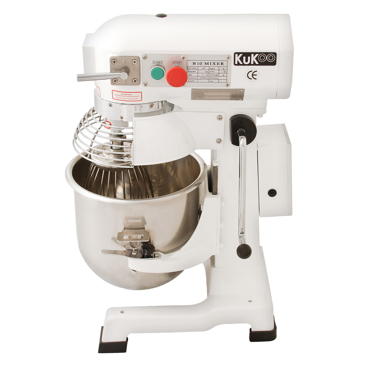 Commercial Planetary Food Mixer / Spiral Mixer - 10L