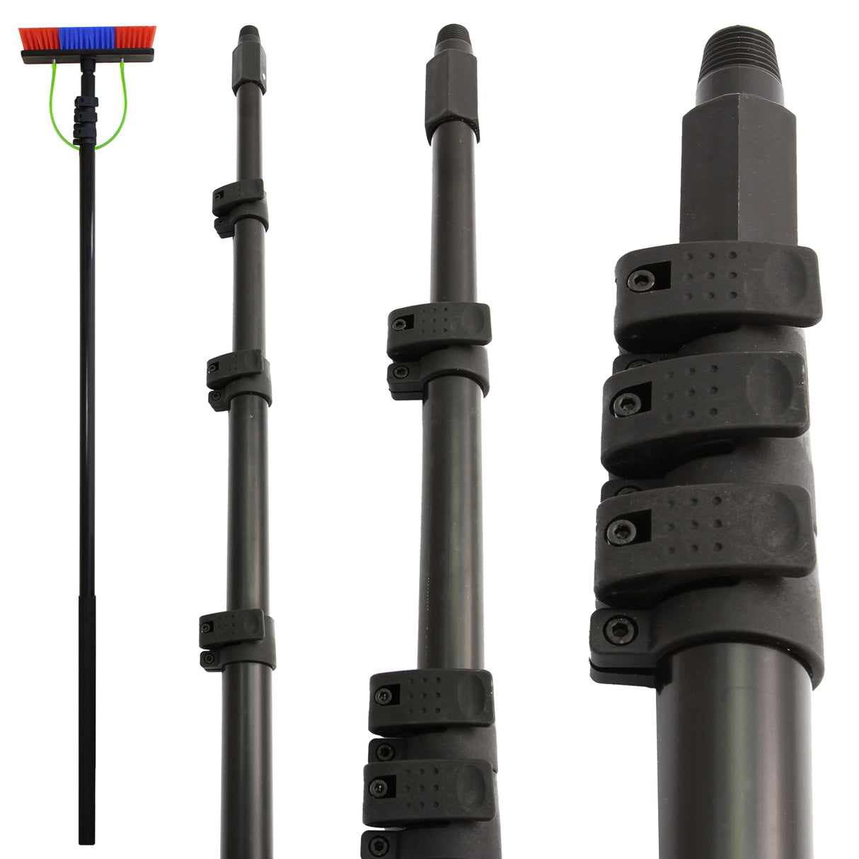 16L Water Fed Backpack & 24ft Cleaning Pole