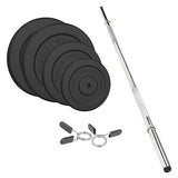 1.2m 1" Barbell and Cast Iron Weight Plate Sets - Body Revolution