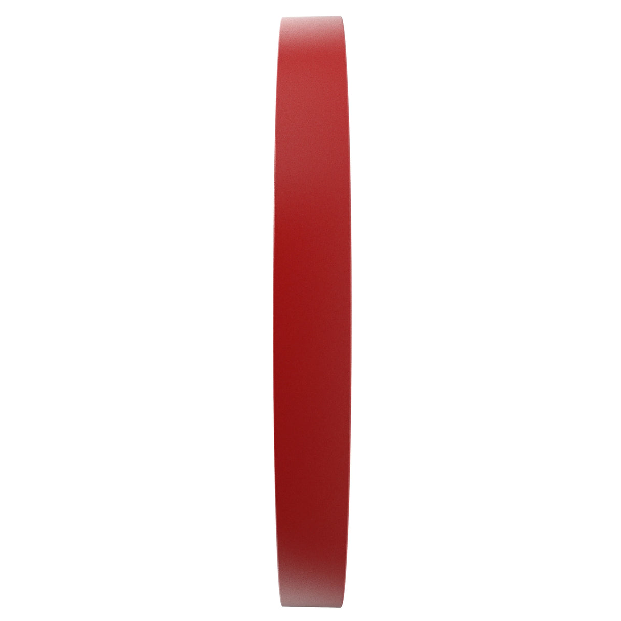Red 2.5kg fractional bumper plate with a smooth, durable finish, designed for weightlifting and strength training workouts