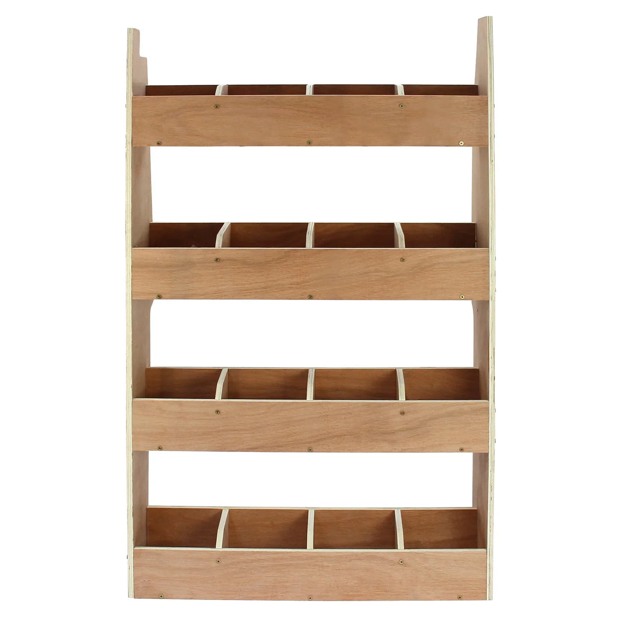 11sqm anthracite van lining rack for Citroen Berlingo, featuring wooden shelves with multiple compartments and a sturdy...