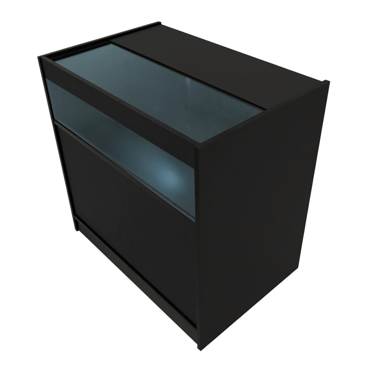 LED Retail Shop Counter B900 - Black