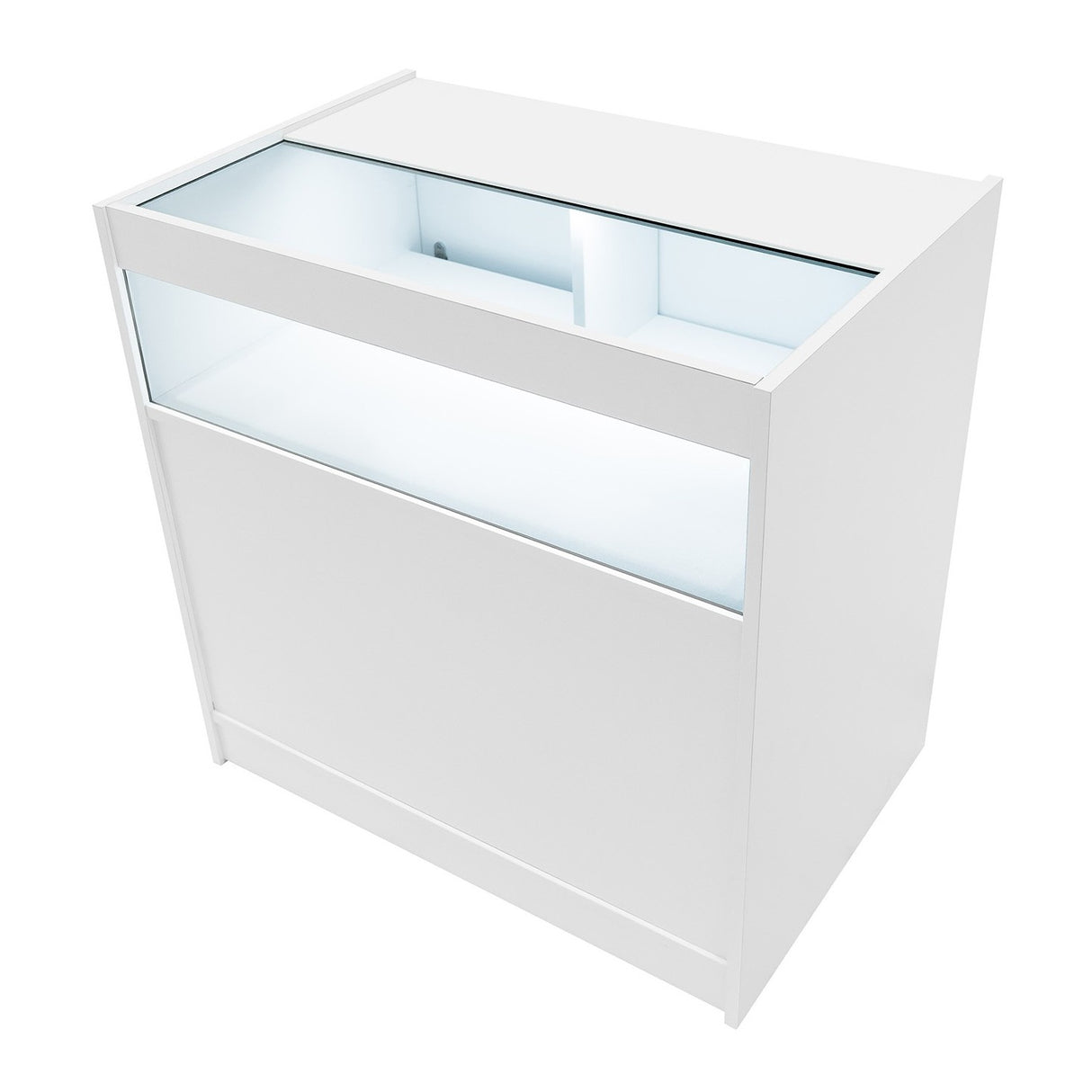 LED Retail Shop Counter B900 - White