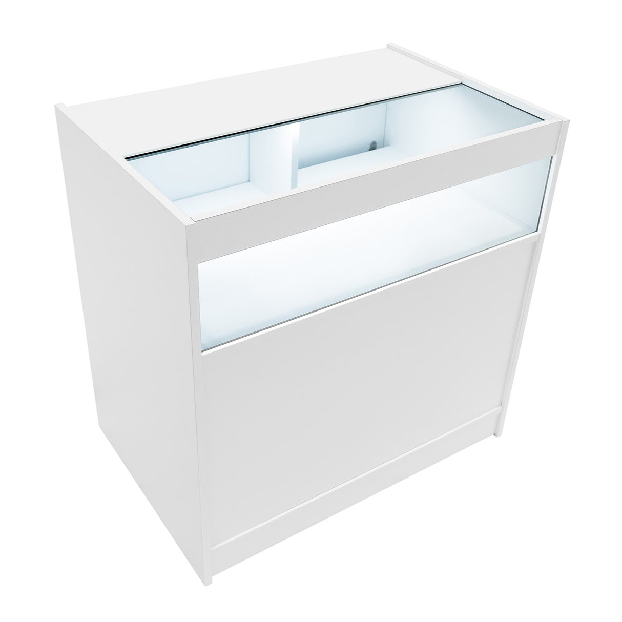 LED Retail Shop Counter B900 - White