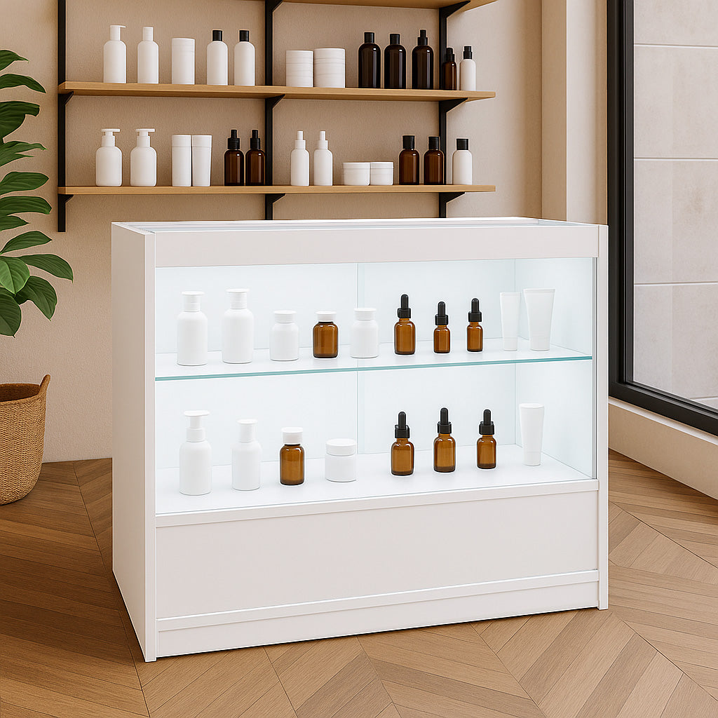 LED Retail Shop Counter C900 - White