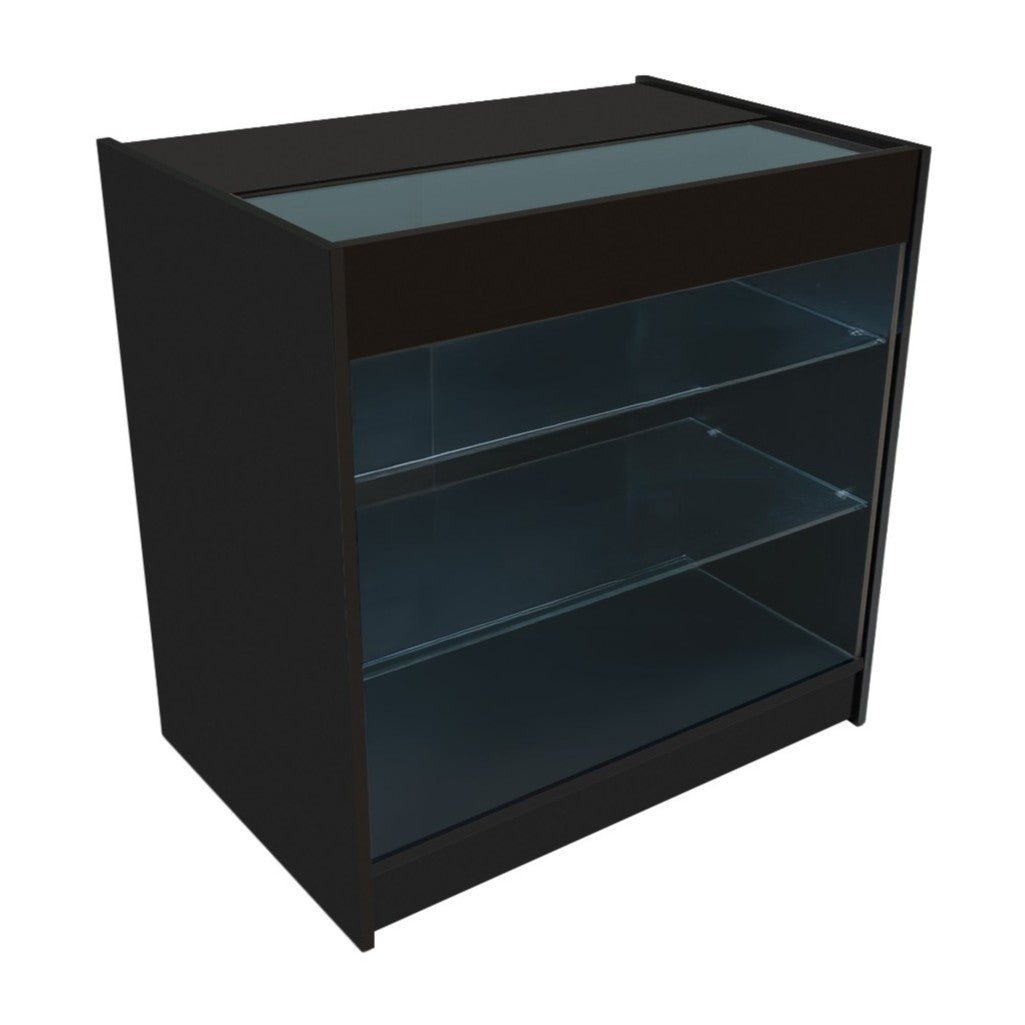 LED Retail Shop Counter K900 - Black