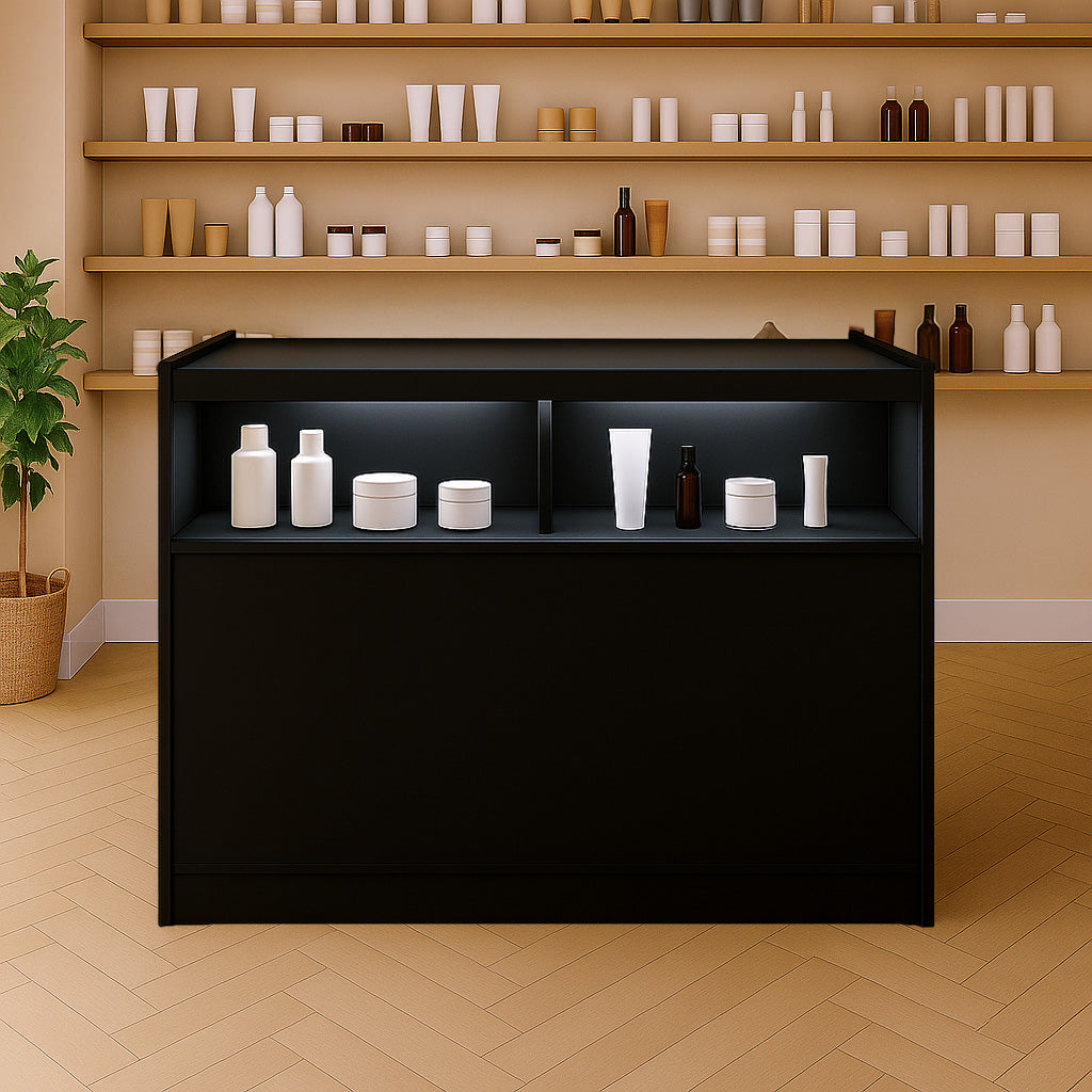 LED Retail Shop Counter B1200 - Black