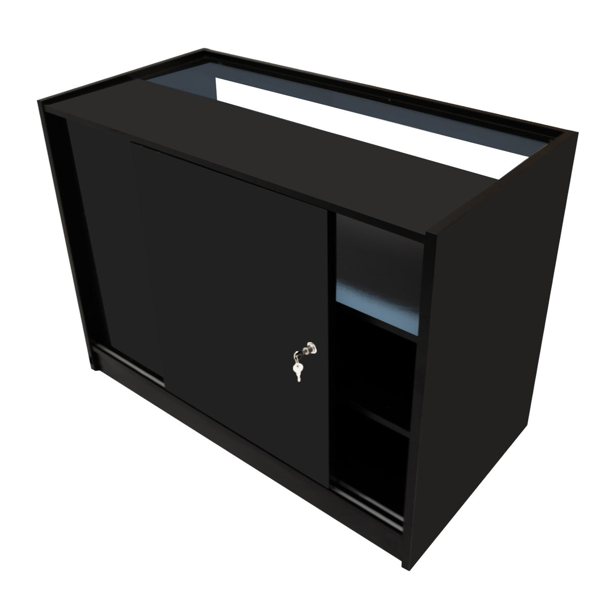 LED Retail Shop Counter B1200 - Black