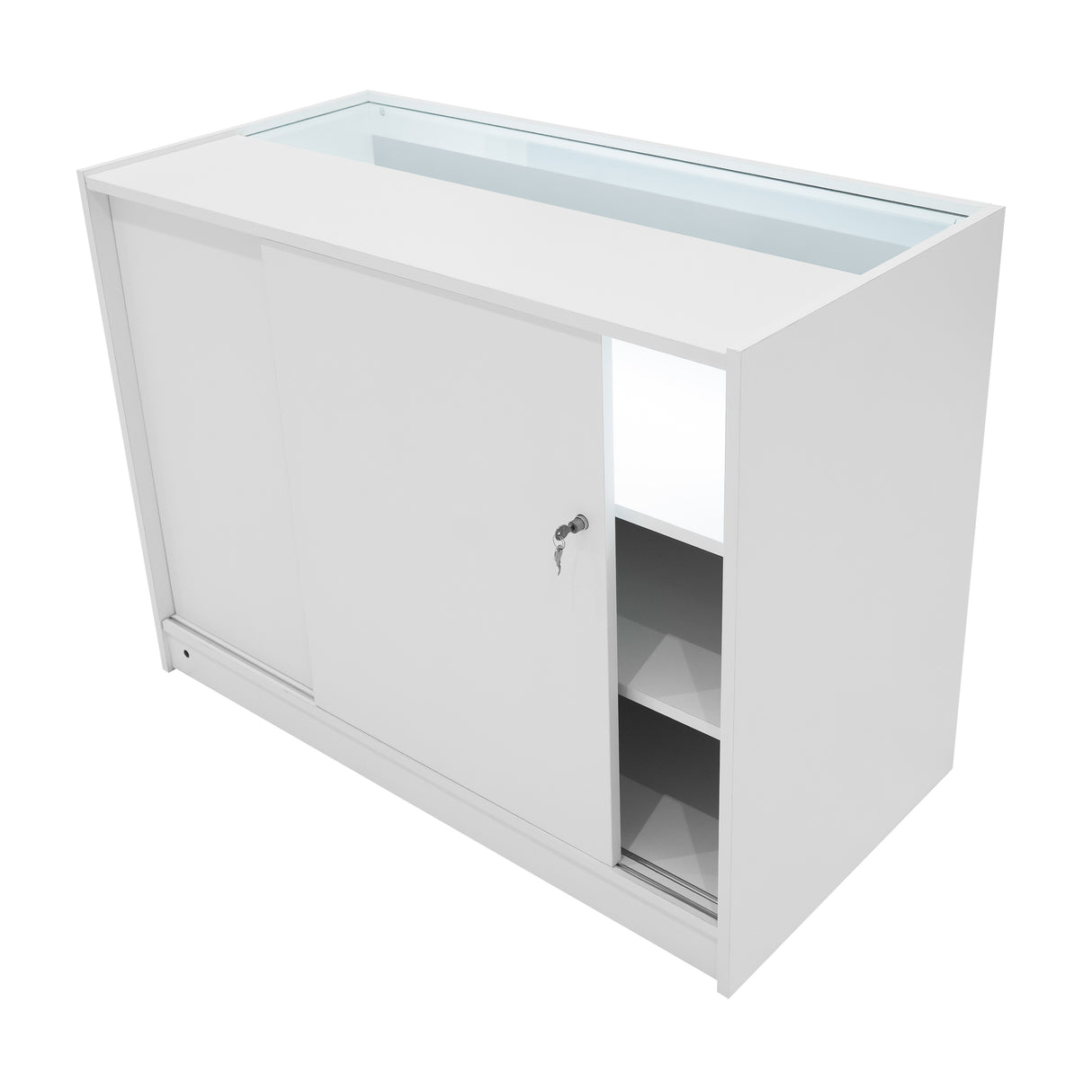 LED Retail Shop Counter B1200 - White