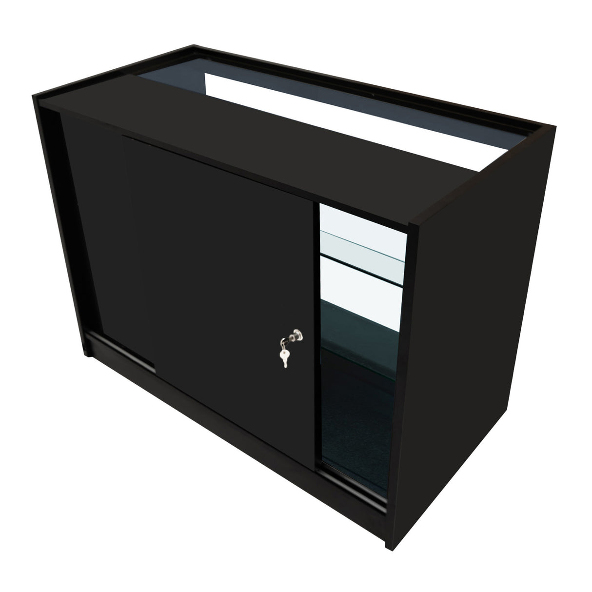 LED Retail Shop Counter K1200 - Black