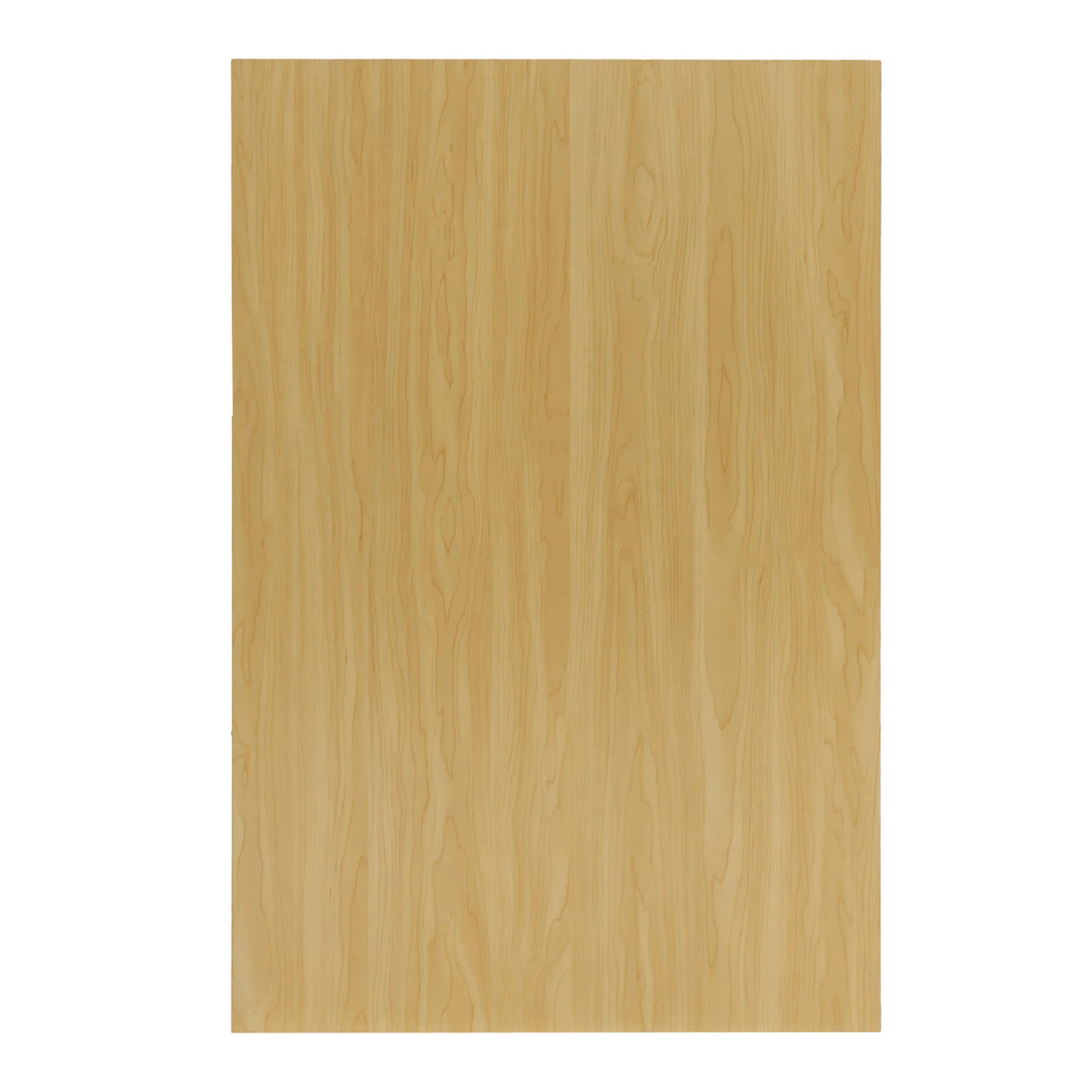 Maple wood surface of the LED Retail Shop Counter K1200, showcasing a smooth, light-colored finish with natural grain patterns
