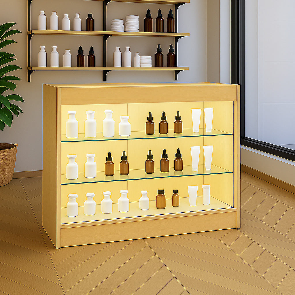 LED Retail Shop Counter K1200 - Maple