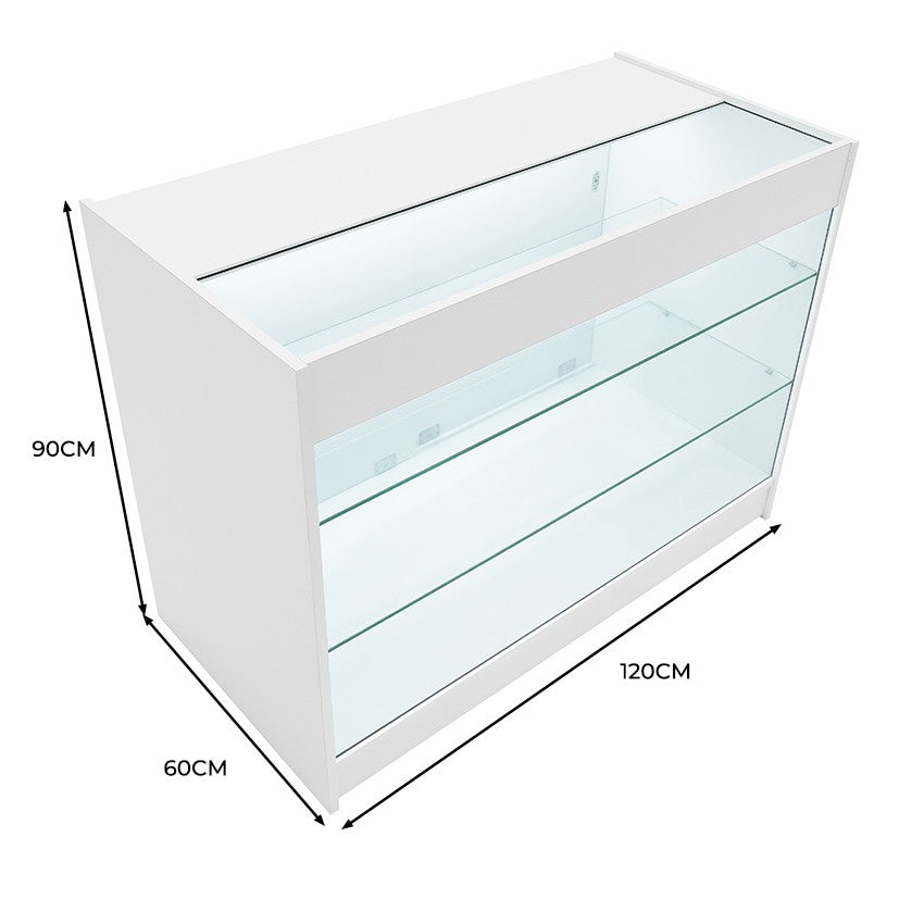 LED Retail Shop Counter K1200 - White