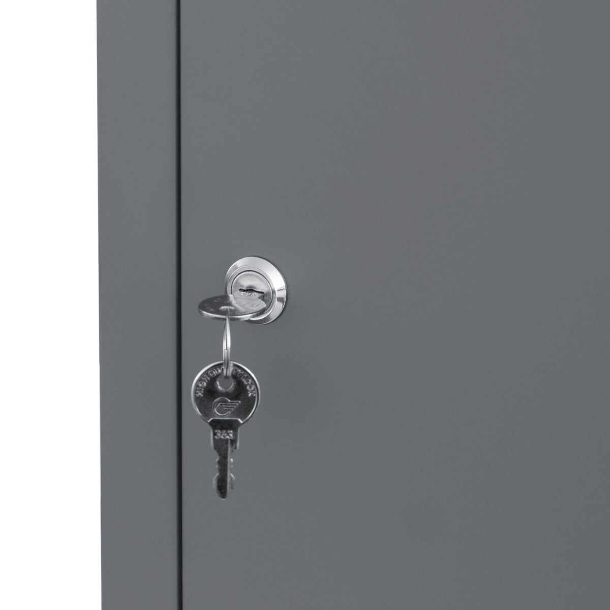 Grey Anti-Theft Parcel Post Box