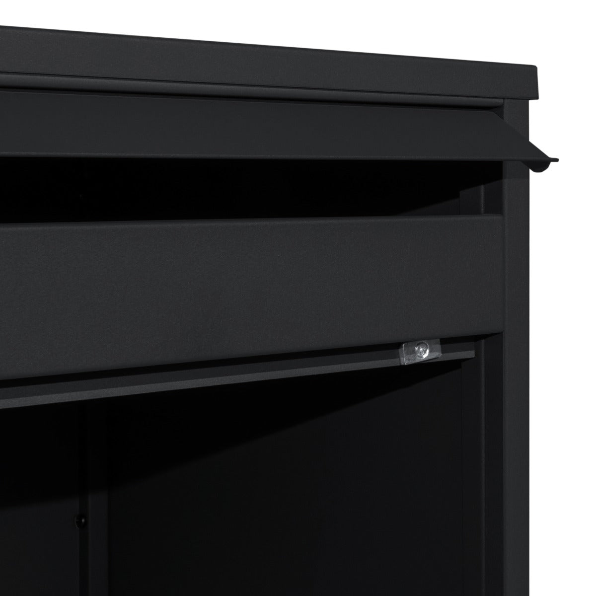Black Anti-Theft Parcel Post Box XL