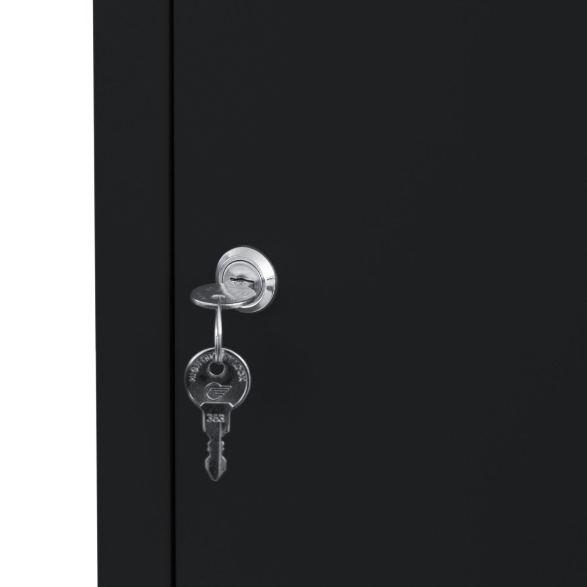 Black Anti-Theft Parcel Post Box XL