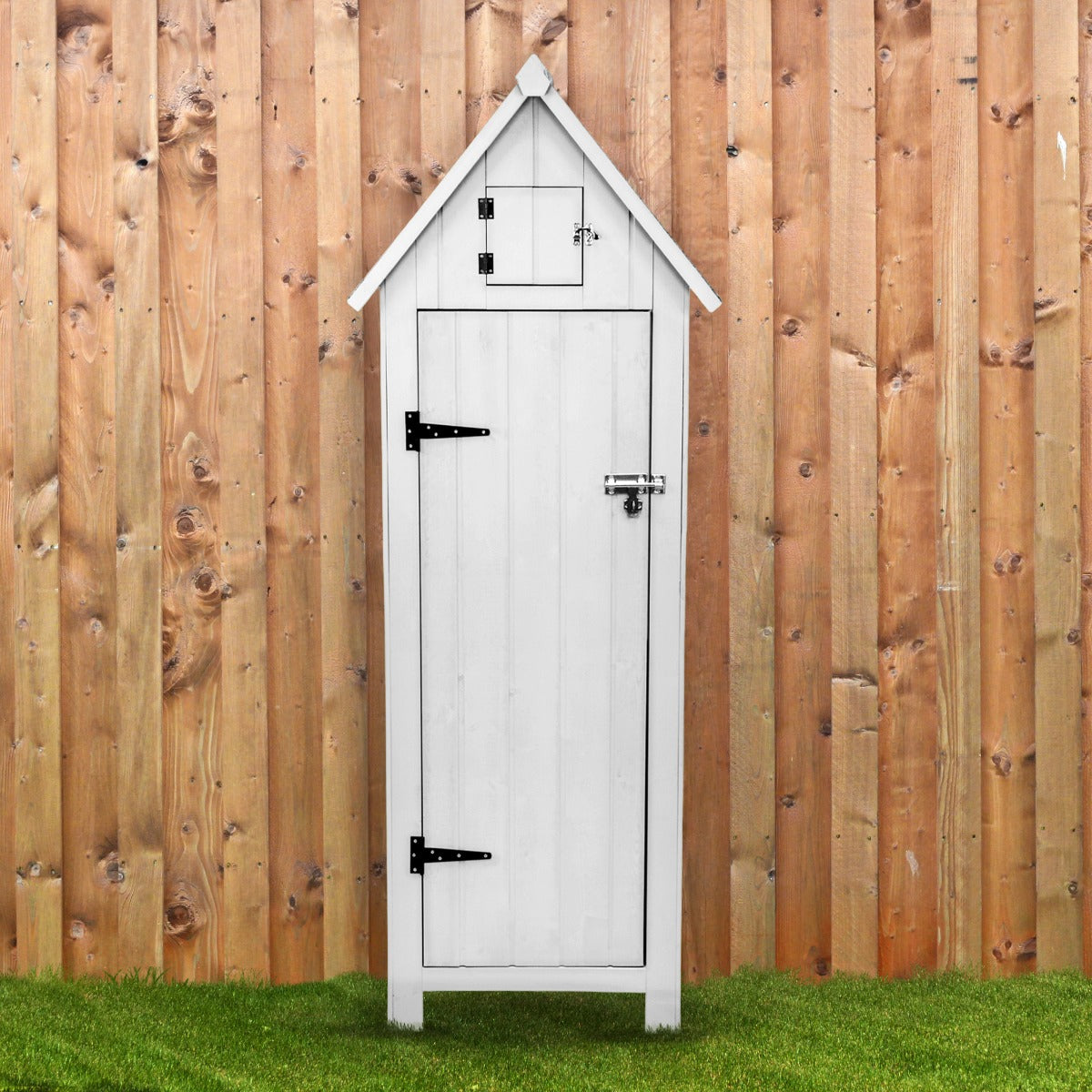 Wooden Garden Shed – White