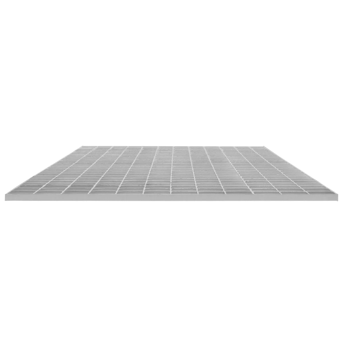 Galvanised grating measuring 1200mm x 1000mm, featuring a sturdy, flat surface with a grid pattern and metallic finish