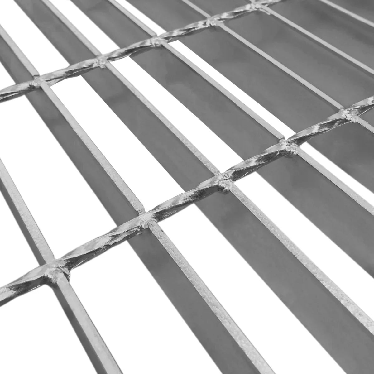 Galvanised grating measuring 1200mm x 1000mm, featuring a sturdy, textured surface with evenly spaced metal bars for durability