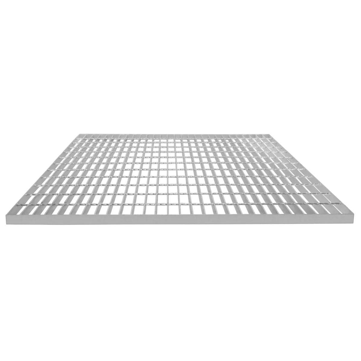 Galvanised grating measuring 1200mm x 1000mm, featuring a sturdy steel construction with a grid pattern and a metallic finish