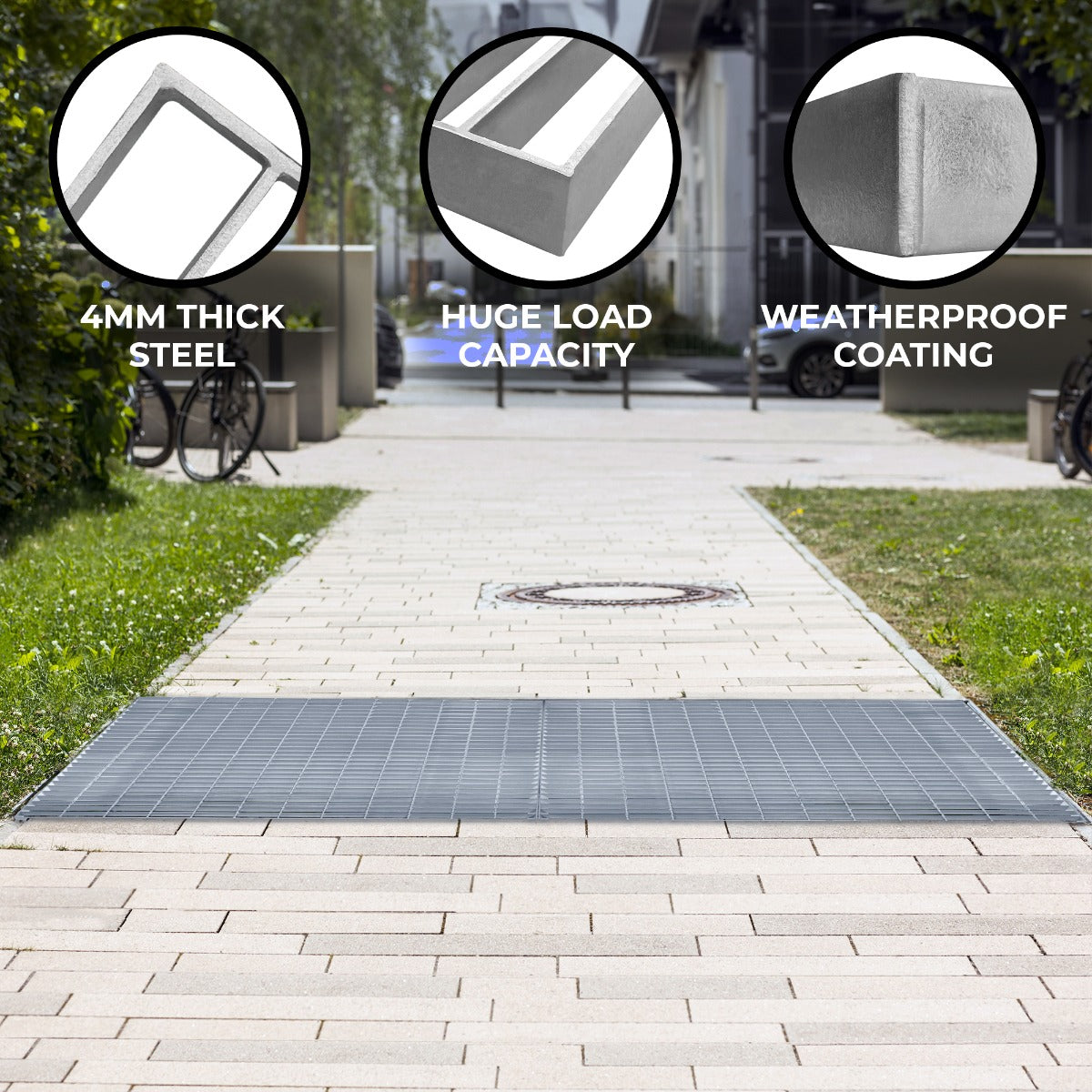 Galvanised Grating - 1200mm x 1000mm