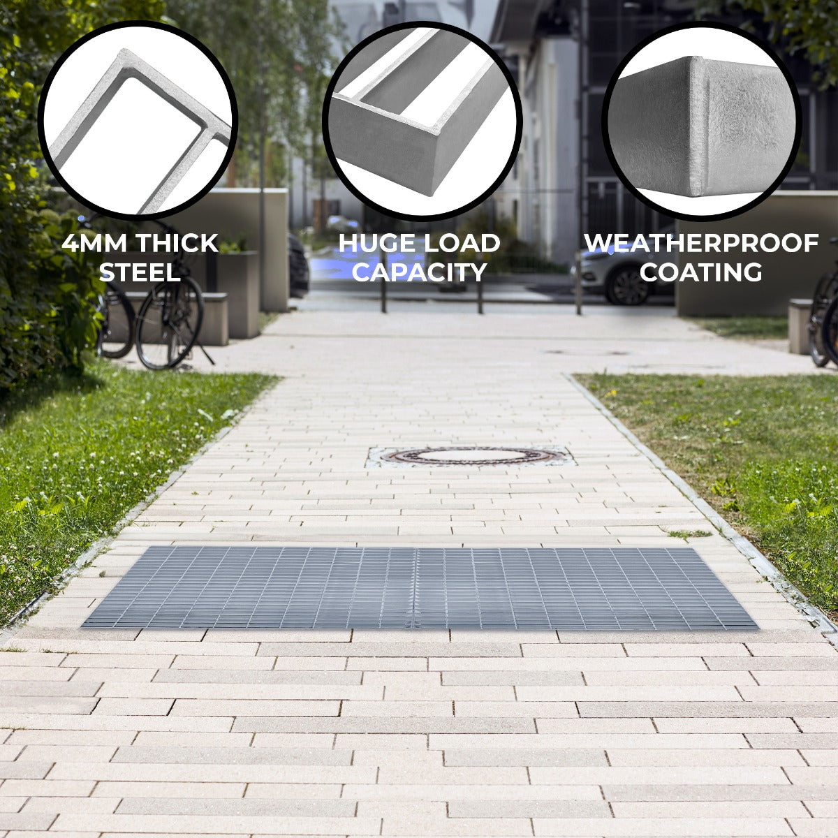 Galvanised Grating - 1000mm x 800mm