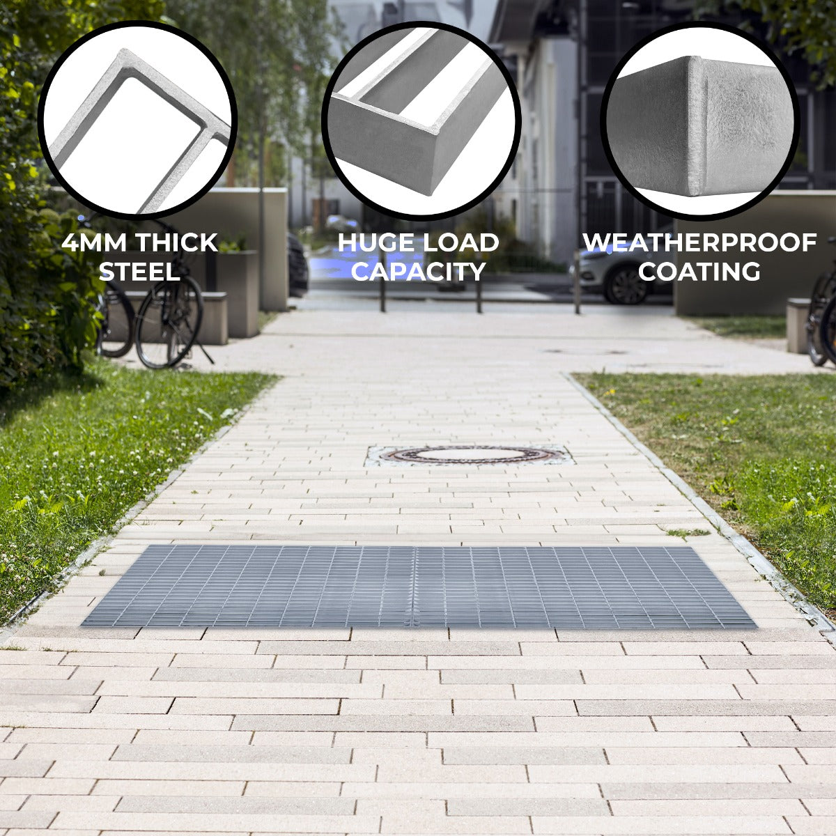 Galvanised Grating - 1000mm x 700mm