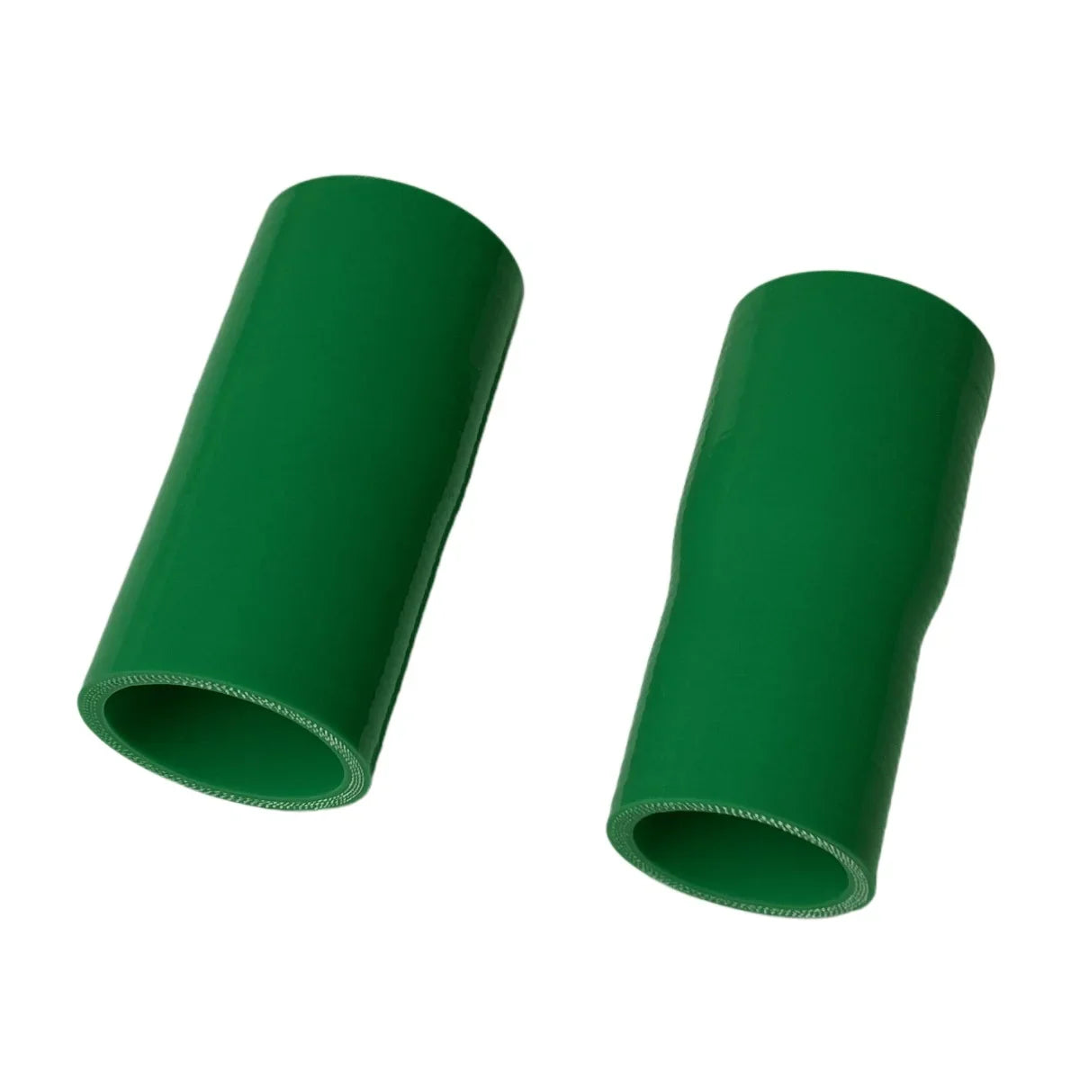 Green Maxblast gutter vacuum poles, 7.2m long, featuring a smooth, durable surface for efficient cleaning and easy handling