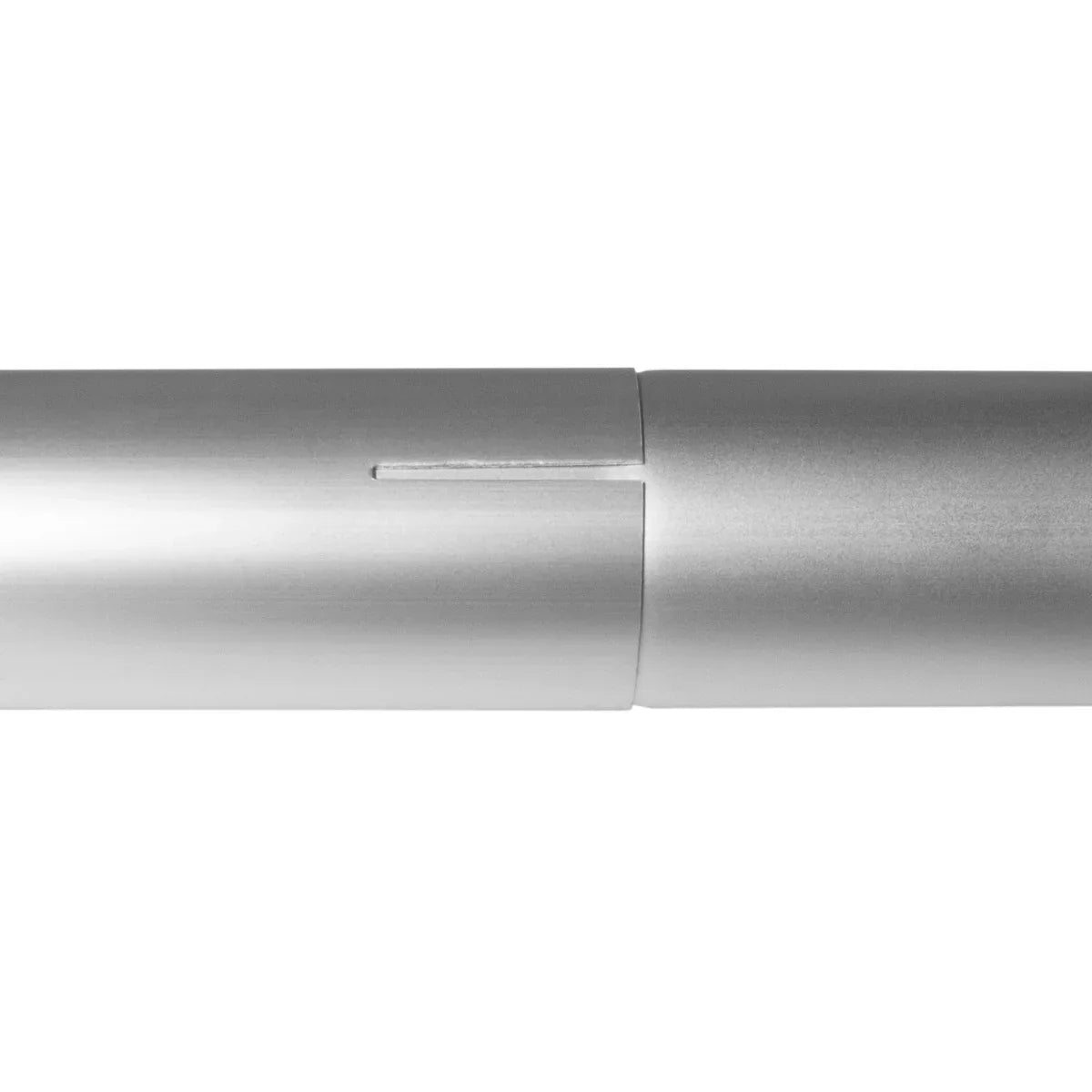 Maxblast Gutter Vacuum Poles 7.2m, featuring a sleek silver aluminum finish with a smooth texture and secure connection joint
