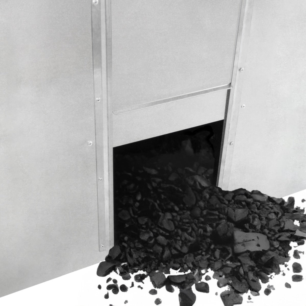 Galvanised Coal Bunker - 350kg