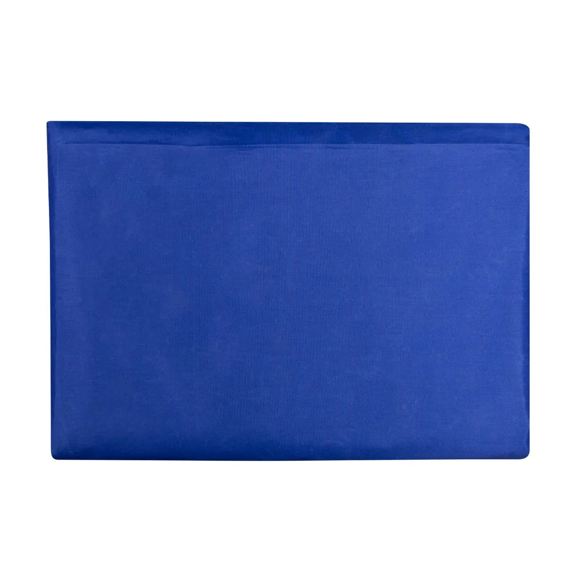 Blue 8 x 6ft football goal target sheet made of durable fabric, featuring a smooth texture and reinforced edges for stability