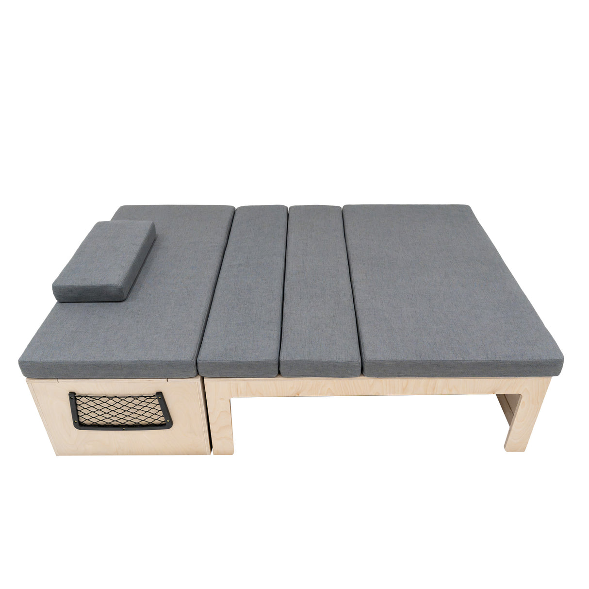 L-Shaped Camper Van Bed