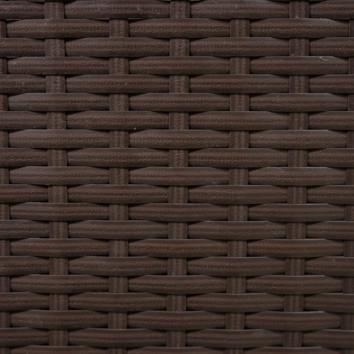 Rattan Corner Set & Storage Box - Brown
