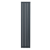 Oval Column Radiator – 1800mm x 360mm – Anthracite Grey