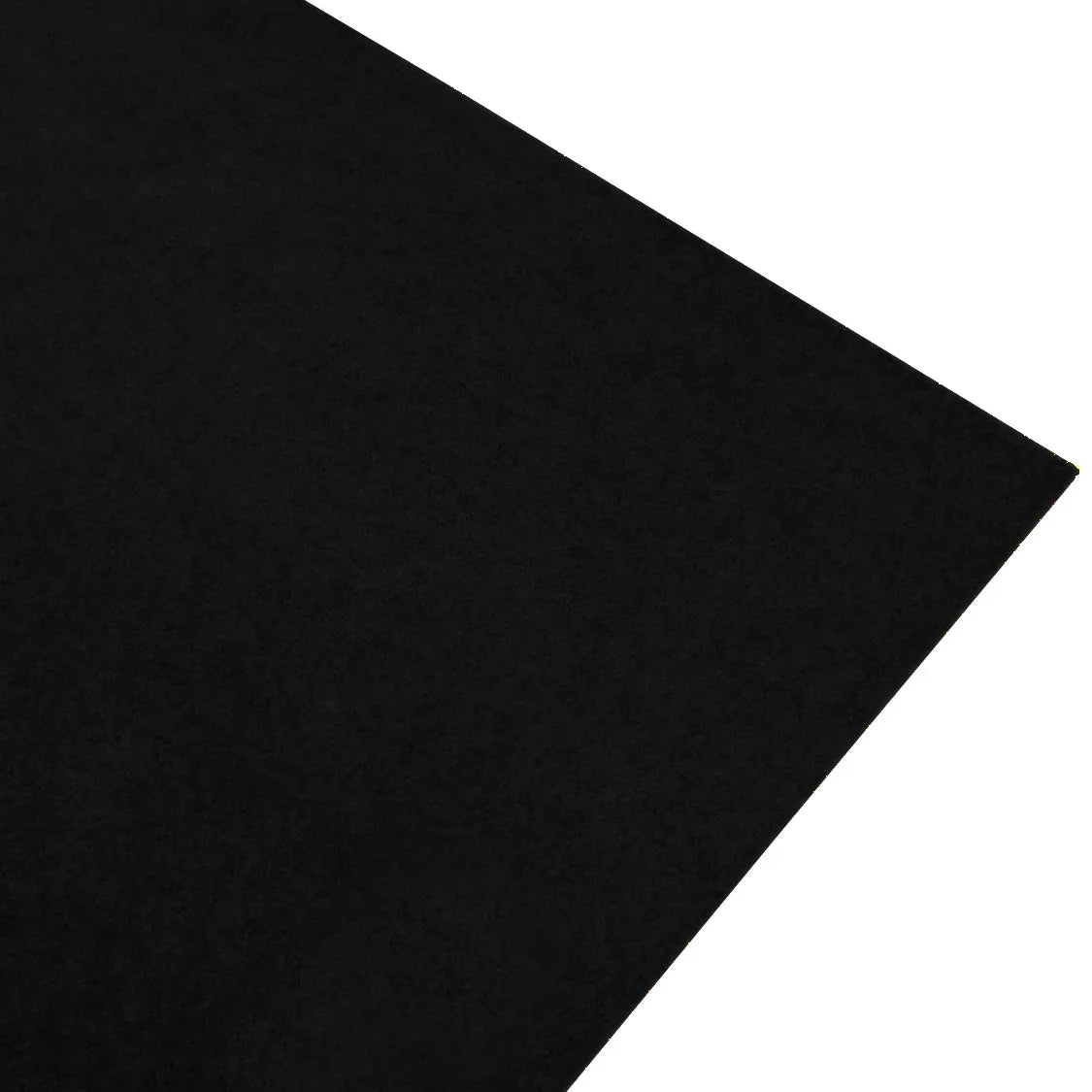 Black van carpet lining showcasing a smooth, durable texture, designed for optimal storage and organization in vehicles