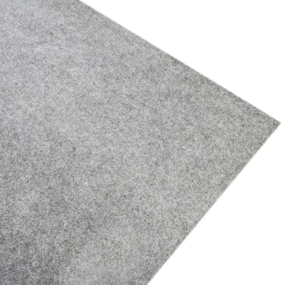 Silver grey van carpet lining with a soft, textured surface, ideal for enhancing vehicle interiors and providing storage solutions
