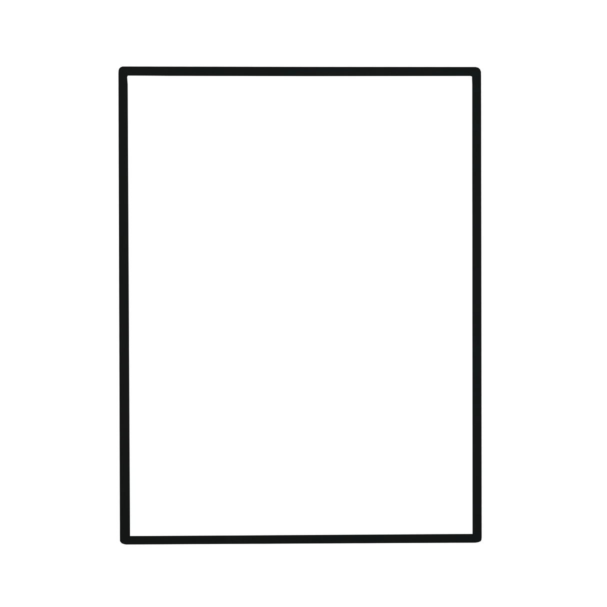 A1 LED advertising poster light box with a sleek black frame, designed for vibrant, illuminated display of promotional graphics