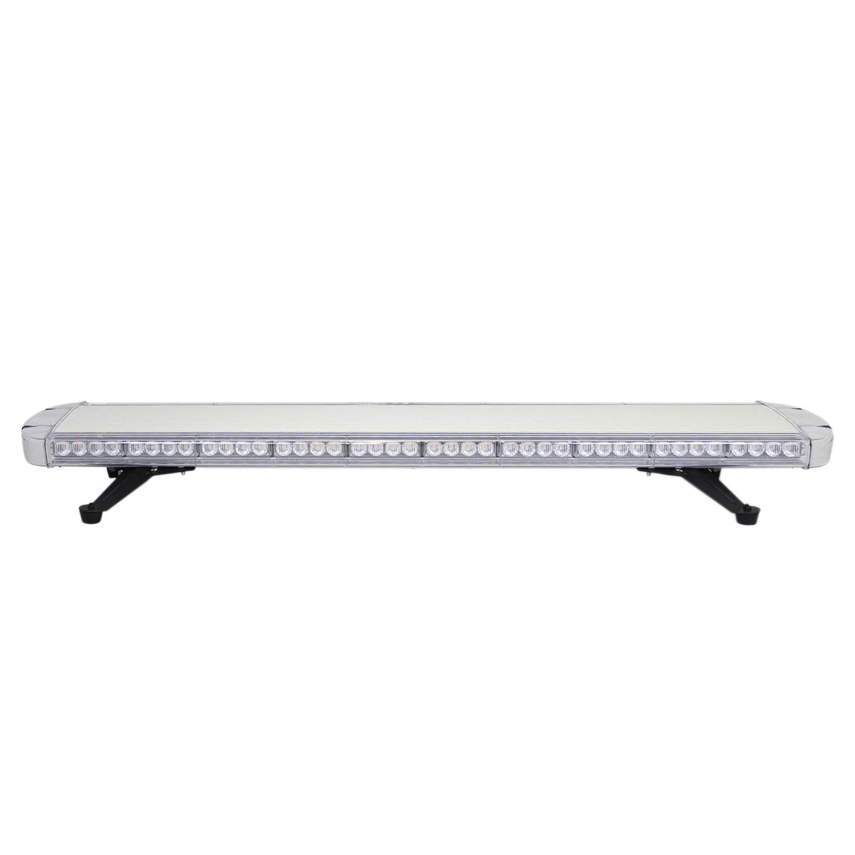 Amber Recovery Light 1200mm featuring a sleek design, white housing, and a control panel, mounted on sturdy black legs for stability