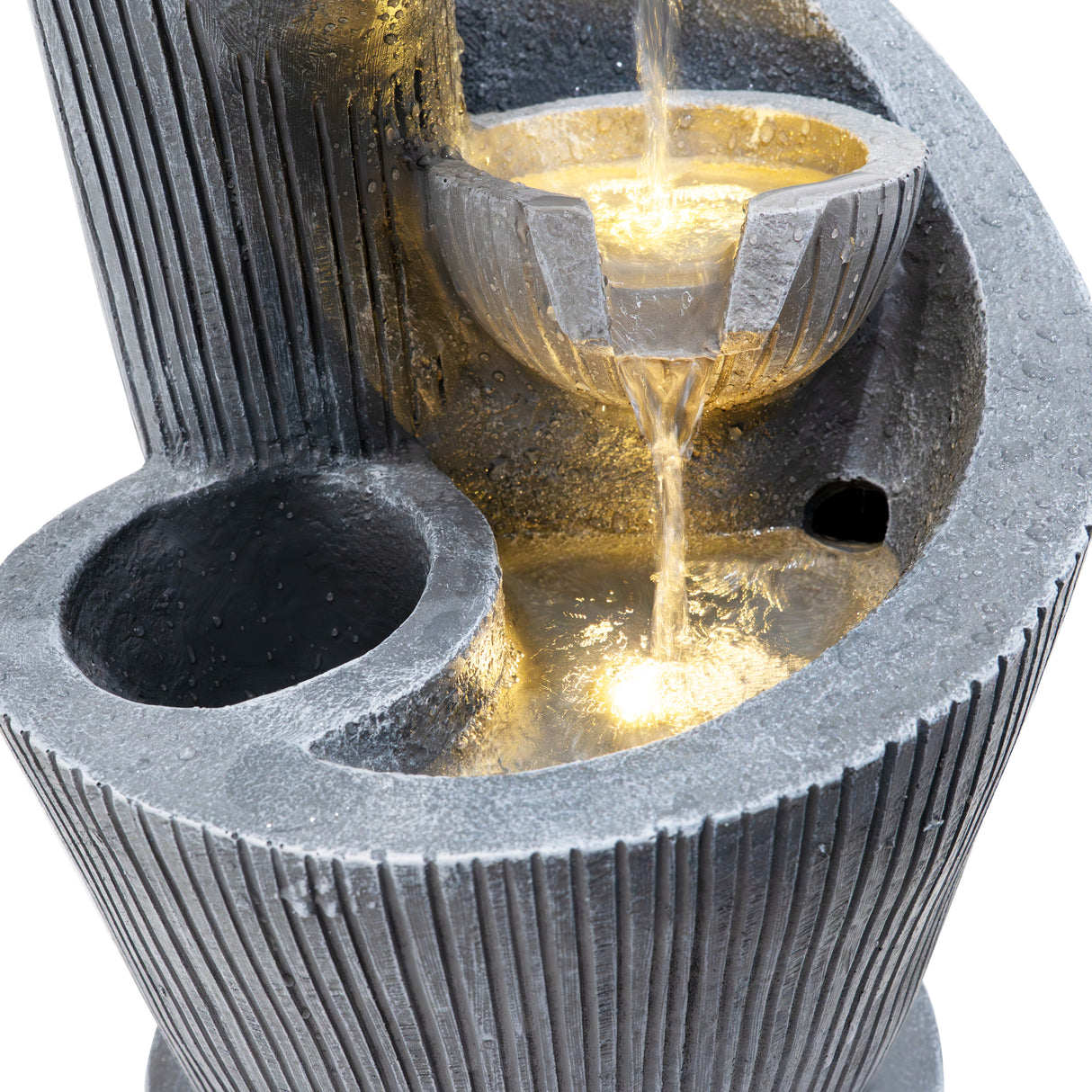 Electric Water Feature - Spiral Springs