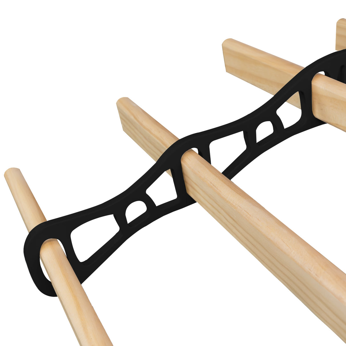 Clothing Airer Ceiling Pulley - Black - 0.9m