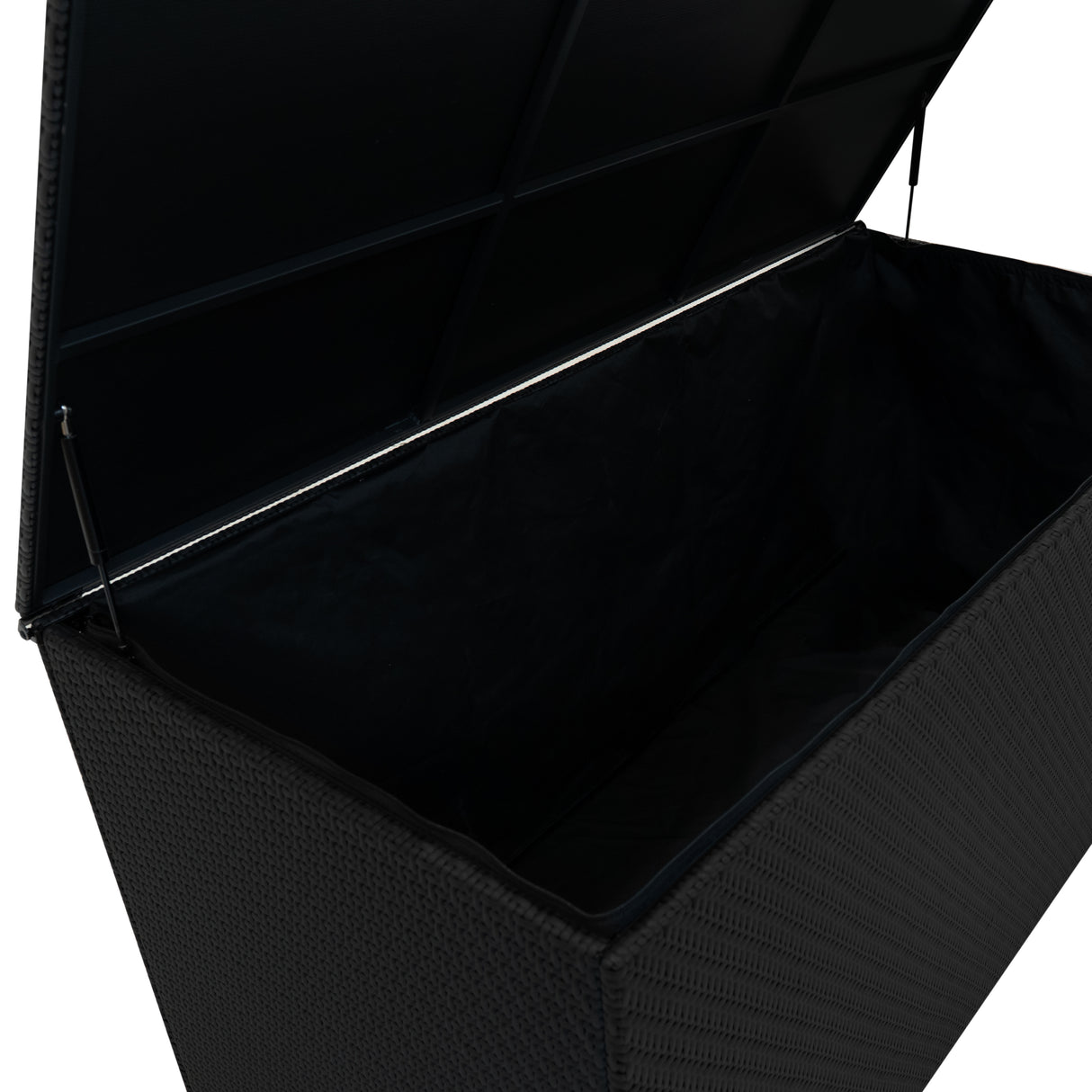 Rattan Storage Box 700L - Black
