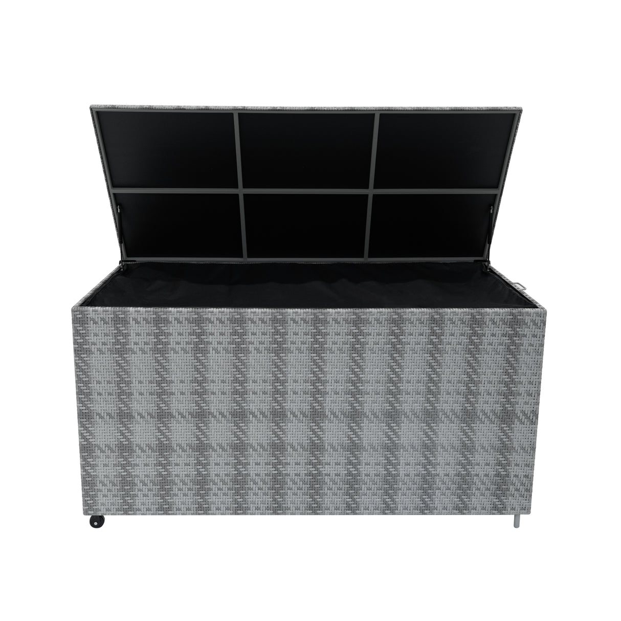 Rattan Storage Box 700L - Grey