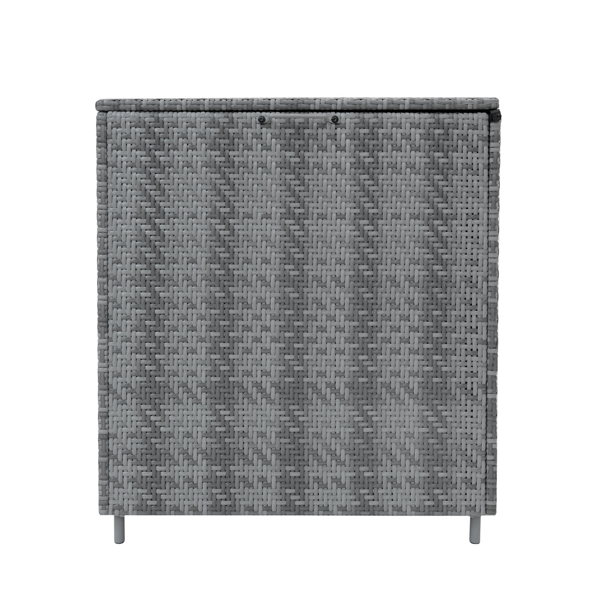 Rattan Storage Box 700L - Grey