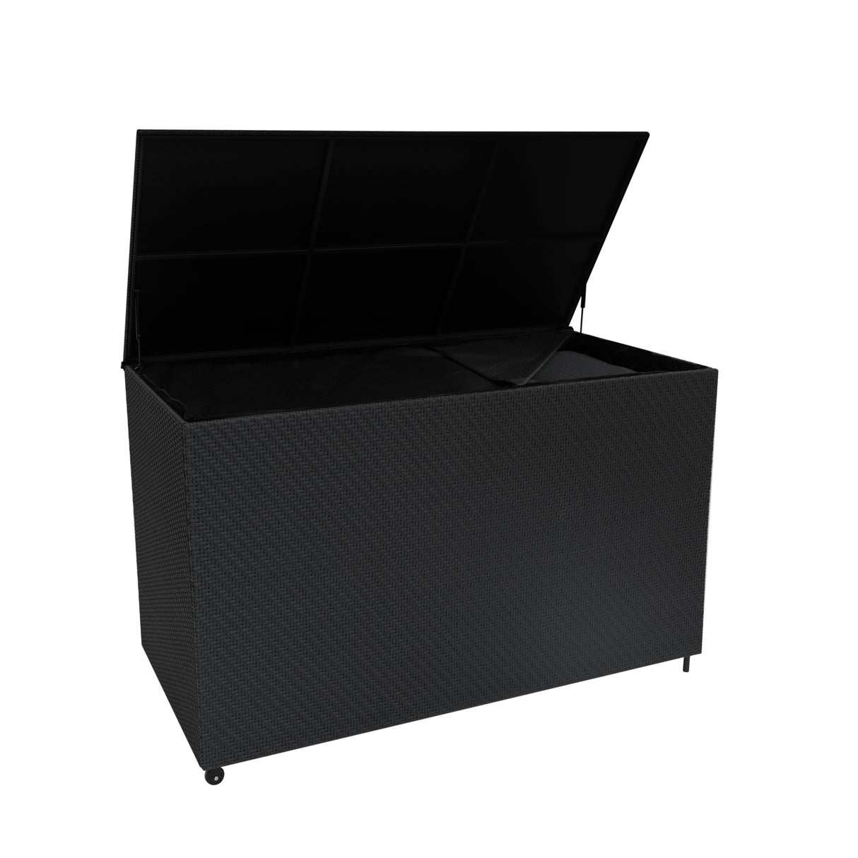 Rattan Storage Box 996L - Black