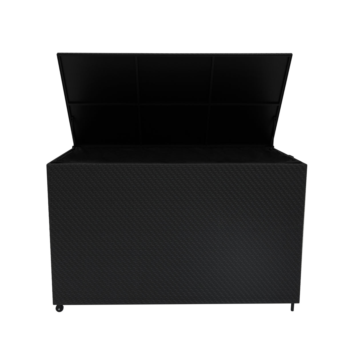 Rattan Storage Box 996L - Black