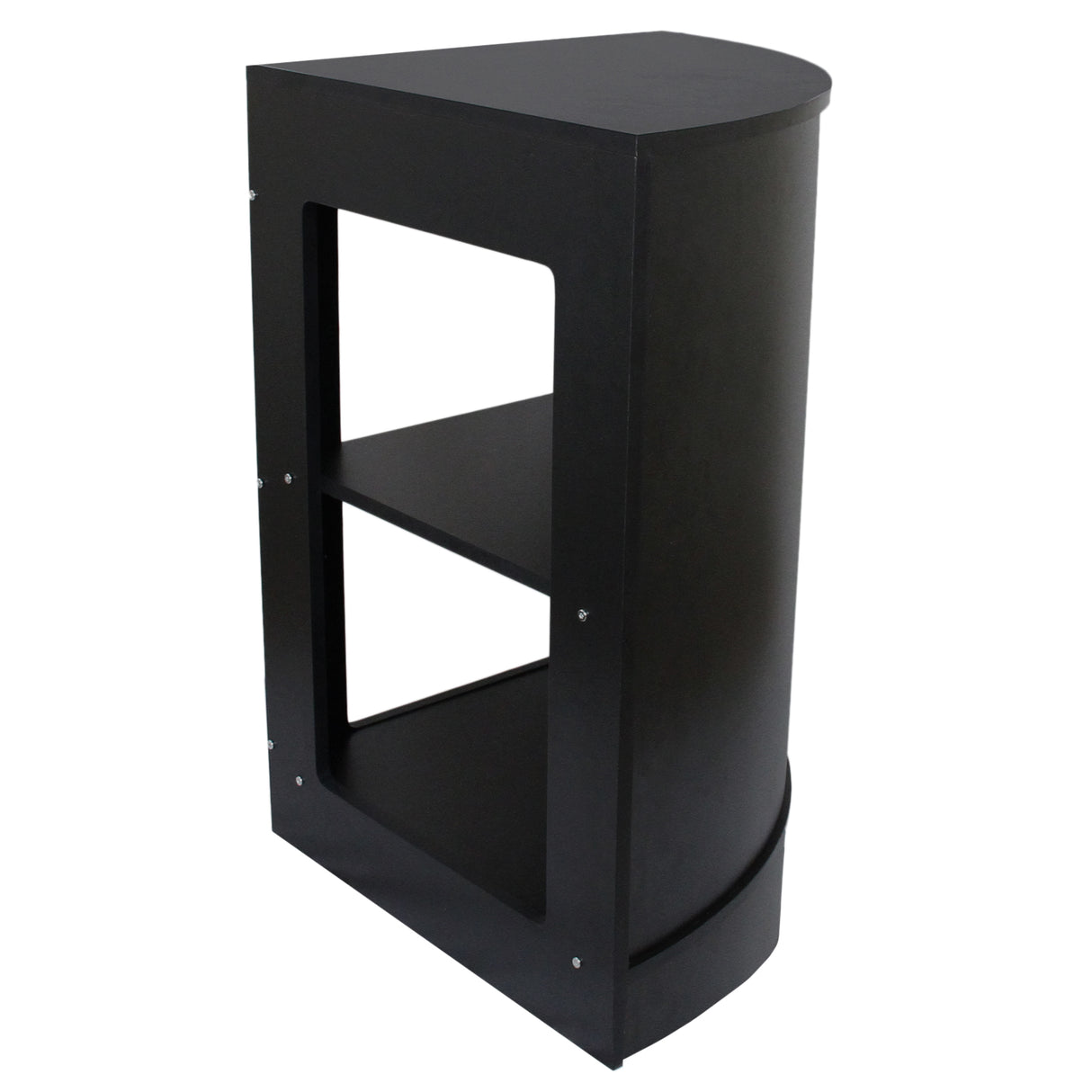 Retail Shop Corner Counter CM60 - Black