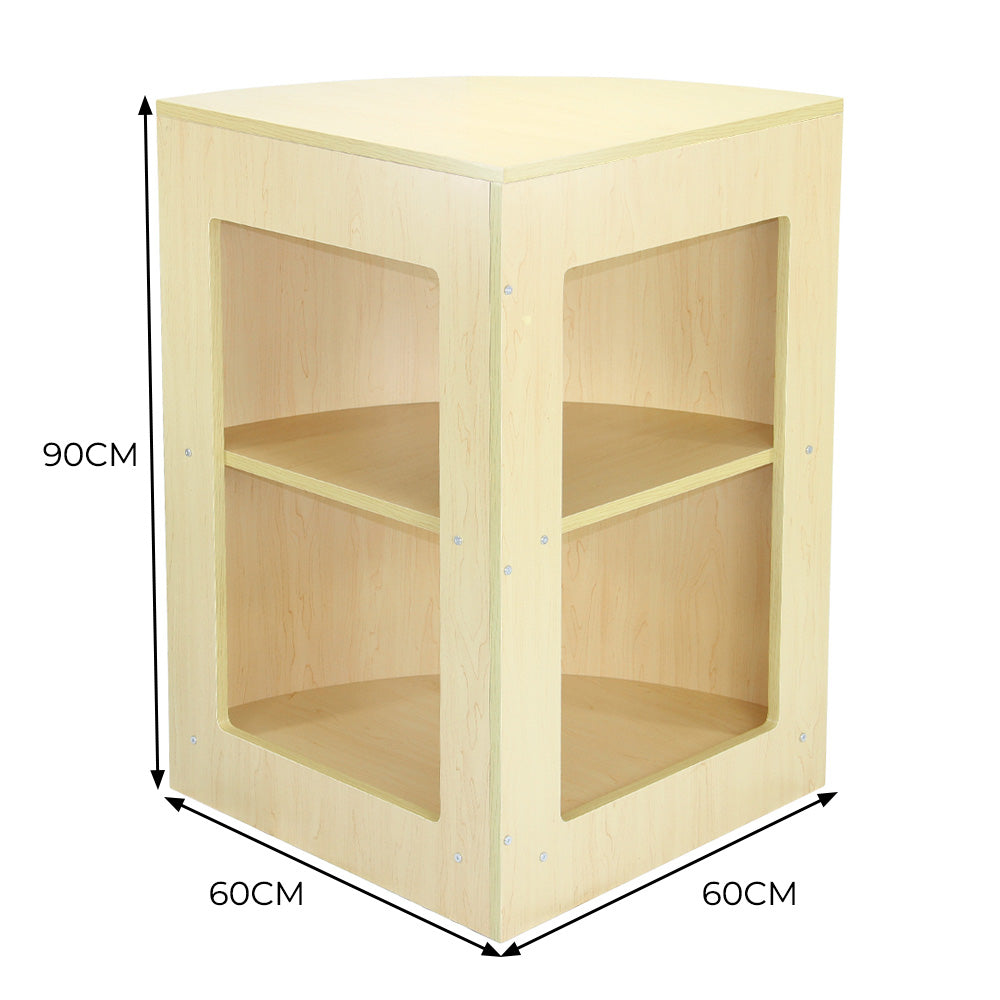 Retail Shop Corner Counter CM60 - Maple