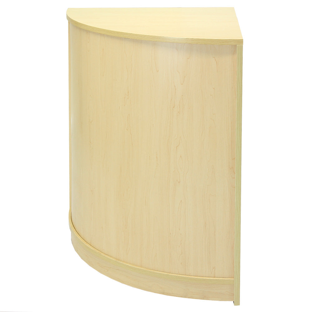 Retail Shop Corner Counter CM60 - Maple